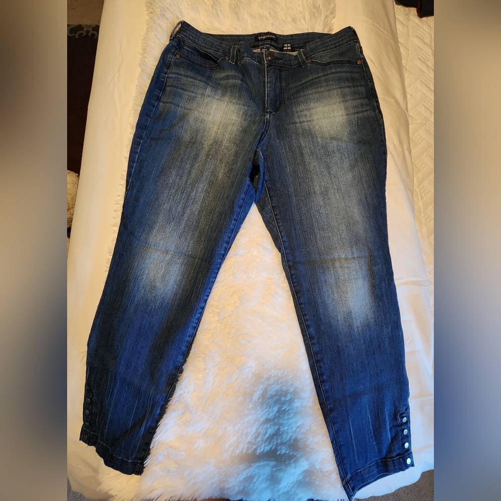 Bandolino Lisbeth Crop Jean. Sz 10- EUC